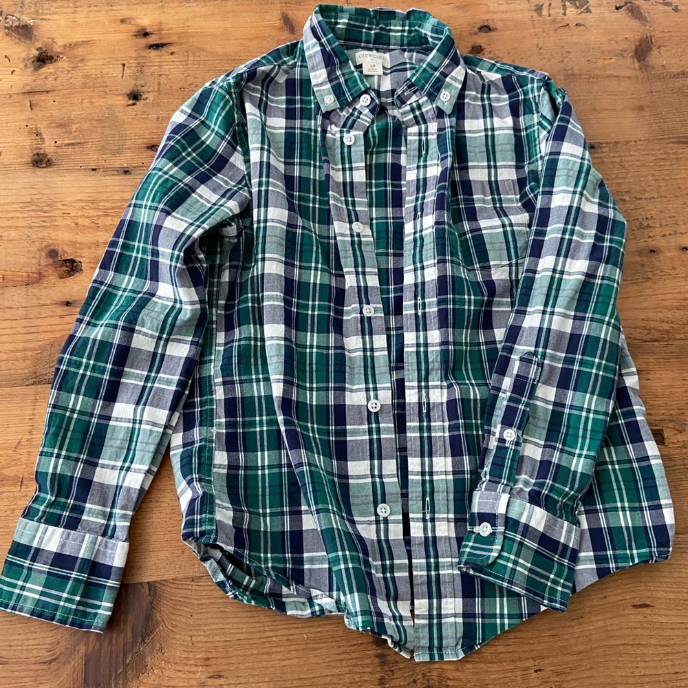 JCrew button down sz 10. Great condition!